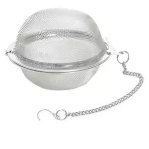 고품질 스테인리스 육수 차 거름망 65mm 중형 티백 육수통 백 국물팩 (W6B539A)