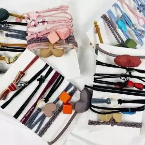 머리끈 8종 세트 헤어밴드 헤어끈 머리고무줄 방울 (W6A4A70)