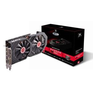 XFX 라데온 RX 580 GTS XXX 에디션 1386MHz OC+, 8GB GDDR5, VR 레디, 듀얼 BIOS, 3xDP HDMI DVI, AMD 그래픽 카드(RX-580P8DFD6)