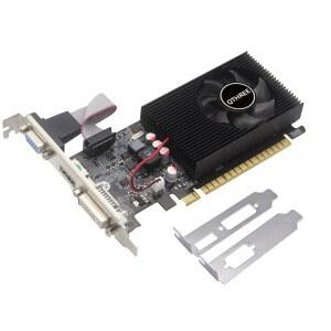 QTRIENDA GT 730 4GB 그래픽 카드, DDR3,128비트, PC용 비디오 PCI Express x16, DVI-I, HDMI, VGA, 로우 프로파일 컴퓨터 GPU, DirectX 11, 지원 2K