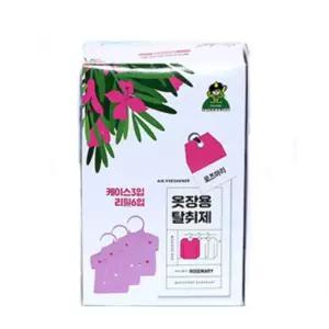 산도깨비 옷장용 탈취제(로즈마리)본품3개 리필6개