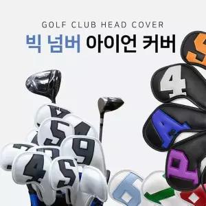 [오너클랜]TBZ MY 골프 아이언커버 10개 세트 클럽 헤드커버