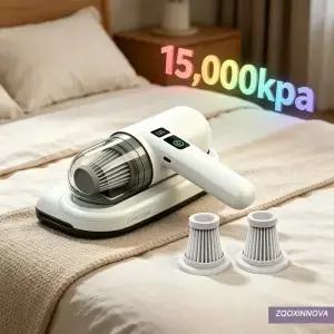 무선 진공 청소기 자외선 살균 기계 미니 세척 가정용 매트리스 진드기 제거제 로봇 침구 클리너