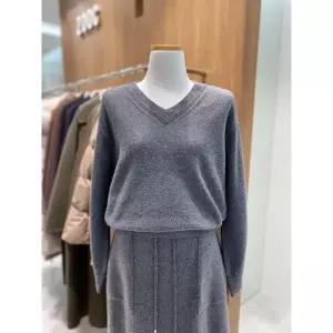 [ZOOC](천안아산점)울 블렌드 브이넥 풀오버 Z254KSK105