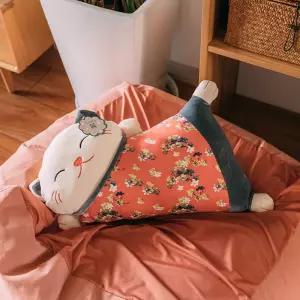 고양이 베개 소파 등 소품 낮잠 인형 선물 쿠션 패브릭 생일