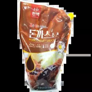 돈까스소스 (한맥 냉장 2K) 양념 튀김 배달음식용 고구마용 일본식커틀릿용