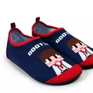 샌드박스 도티 해수욕장신발 얼굴 캐릭터신발 아쿠아슈즈 물놀이신발 워터슈즈