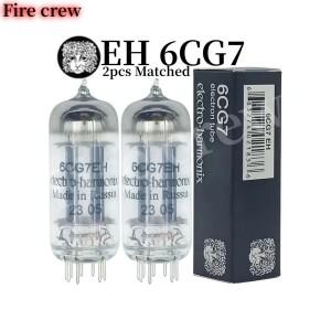소방 승무원 EH 6CG7 진공관 업그레이드 6FQ7 6240G 6N6 HIFI 오디오 밸브 전자 튜브 증폭기 DIY 정밀 일치
