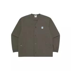 [코닥]K5223EJKI1DGR 코치재킷 나일론재킷 브리즈 브이넥 우븐 자켓 DARK GREY 492