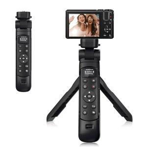 충전식 셔터 릴리스가 있는 니콘 카메라 삼각대 COOLPIX P1000 P1100 P950 B600 A1000 Z50 Z30 Z FC Z6 II Z7 Z5 Z50 II용 AODELAN 슈팅 그립 무선 리모컨 핸들