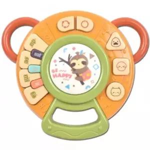 나무늘보 뮤직 탬버린 드럼 멜로디 악기/락기타/락기타장난감/레코딩마이크완구/레코딩마이크장난감