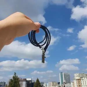 원형 비즈 스트랩 팔찌 레이어드 커플 우정 데일리 포인트 액세서리