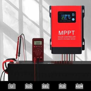 MPPT 60A 100A 태양열 충전 전력 컨트롤러 레귤레이터-12/24/48V Lifepo4 FLD GEL SLD 배터리-오프 그리드