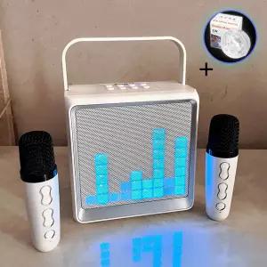 [휴먼월드] 머레이 웨이브 LED 블루투스 노래방기계 WAVE