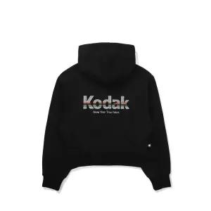 [코닥]K5322LHDH1BLK 후드티 오버핏후드티 레인보우 크롭 후드 우먼 BLACK 5449026