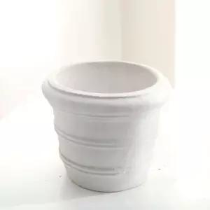 토분 화분 화이트 세라믹 인테리어 식물용 화분 16x13cm