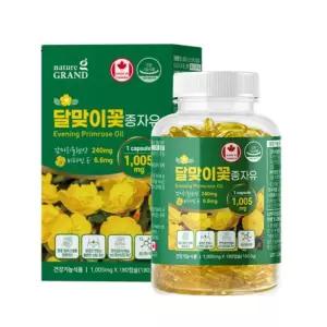 네이처그랜드 달맞이꽃종자유 1005mg x 180캡슐