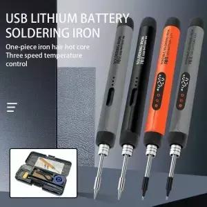 휴대용 USB 무선 납땜 다리미 전기 고속 충전 배터리 수리 용접 도구 5V 8W