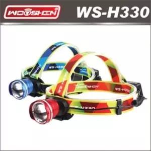 우신 LED충전식줌헤드랜턴 WS-H330 라이트 후레쉬 led후레쉬 (W747803)