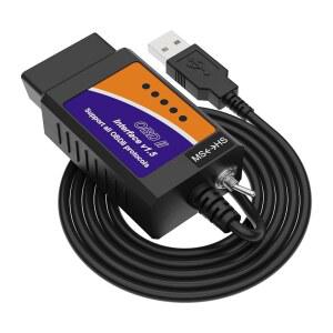 윈도우용 ELMCONFIG ELM327 OBD2 USB 어댑터 포드 링컨 마쓰다 머큐리 시리즈 차량용 MS-CAN /HS-CAN 스위치가 장착된 스캐너 진단 코딩 도구