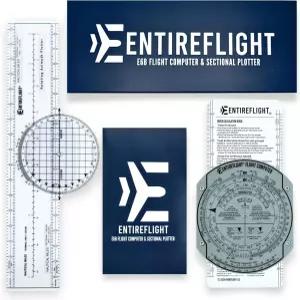 비행 E6B 컴퓨터 항공 플로터 및 수동 상자 세트 가방에 필수 파일럿 액세서리 도구 IFR VFR 단면도와 함께