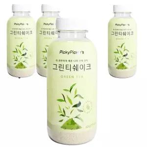원픽 선식 그린티 쉐이크 40g 4개 미숫가루 식사대용식품 아침메뉴 직장인간식 아침식 영양분말