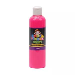 키즈 핑거페인트 형광색250ml 낱색 물감놀이 미술 어린이 페인팅 오감발달 그림 촉감