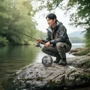 강력한 PE 4합사 낚시줄 1.5호 300m 오렌지 고강도 합사 라인