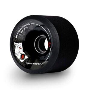 파이어볼 비스트 76mm 롱보드 휠 87a - 다운힐 크루징 및 슬라이딩을 위한 스케이트보드 휠용 미국산 (4종 세트)