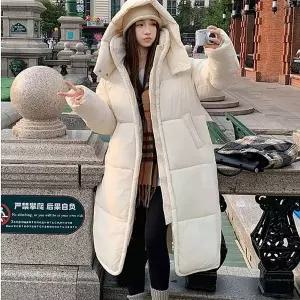 [하프클럽/]롱패딩 2color 점퍼 후드 여자 보온 겨울 아우터 하이넥