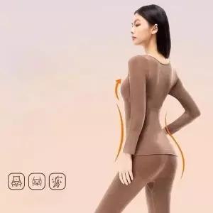 [하프클럽/]이너 보온 슬림핏 이너웨어 겨울 여자 상하세트 내복