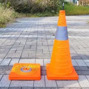 [셀러에이드]라바콘 60CM 접이식 안전콘 주차 라바콘
