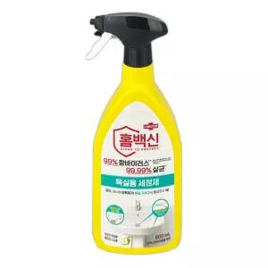 뉴 랩신 홈백신 욕실용 세정제 600ml - O실 세제 곰팡이제거 변기 조세제 세면대청소 실제 곰팡이싹 차단