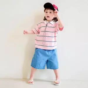 매장정품 BOOMBOOMKIDS D2512 아이스청반바지 (키즈 주니어)