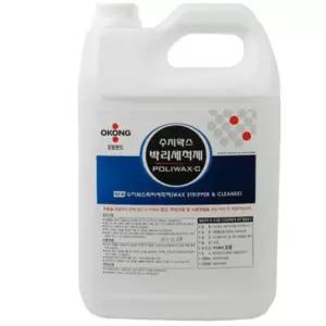 오공 수지왁스 박리세척제 포리C 3.75ml 산업용 용광택제 세정제 타일 세차용 셀프 고광택 코팅 발수