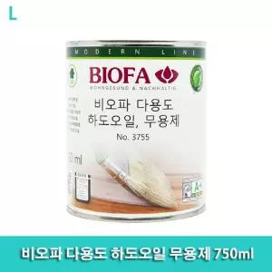 비오파 다용도 하도오일 무용제 750ml용 페인트 틈새메움 방수효과 목재보호 빠른건조 도장용품 목재용 석