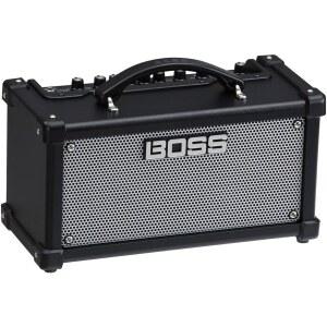 BOSS 듀얼 큐브 LX 기타 앰프 u2013 클래식 큐브, 최대한의 유연성을 위해 진화했습니다. 프로 톤과 효과, 넓은 스테레오 사운드, 확장된 음역대(D-큐브 LX)를 갖춘 초다재다능 데스크톱