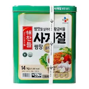 해찬들 사계절쌈장(골드) 14kg