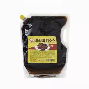오뚜기 데리야키 소스 2kg먹거리 요리 식자재 2KG