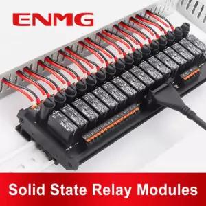 ENMG AC 인라인 솔리드 스테이트 릴레이 PLC 보드 RT SSK 모듈 24V 비접촉 RT SSK4A2032 04M F