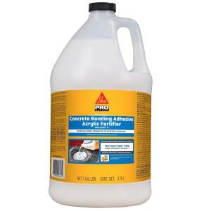 SIKA - SIKALATEX R 콘크리트 접착제 흰색 포틀랜드 시멘트 모르타르/콘크리트용 ADMIX 동결 및 해빙 피해에 강함 1갤런(1팩)