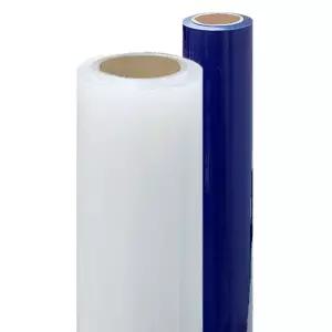 BLEX 보호테이프 투명 청색 1200mm x 150M필름 포장재 스트래치 트레 래칭 래핑 포장랩 파렛 빠렛 공업용