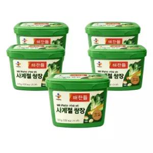 해찬들 사계절쌈장 500g 5개