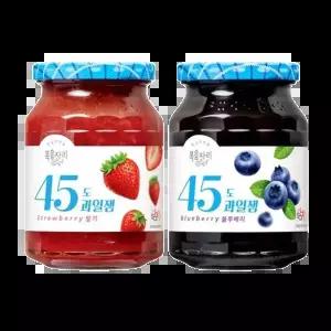 복음자리 45도 딸기잼 350g +블루베리잼 350g