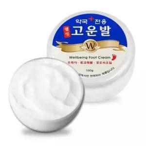 웰빙헬스 고운발 크림 100g