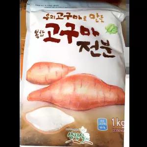 고구마전분 (삼진 1K)X10 수제비용 프랜차이즈 잡채용 프랜차이즈식당 탕수