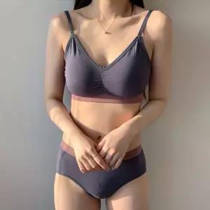 US171/모달볼륨밴딩브라렛/브라/팬티/여성/노와이어