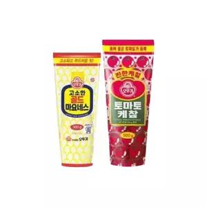 (현대Hmall) 오뚜기 토마토 케찹 500g + 골드 마요네즈 300g