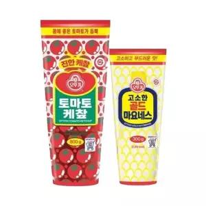 (현대Hmall) 오뚜기 토마토 케찹 800g + 골드 마요네즈 300g