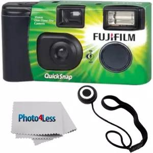 후지필름 퀵스냅 플래시 400 일회용 35mm 카메라 - 핸드 스트랩